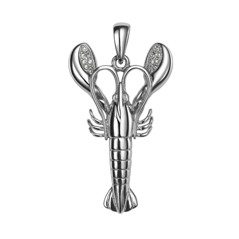 Zilveren Kreeft kettinghanger KHZ-5652