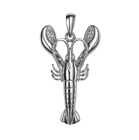 Zilveren Kreeft kettinghanger KHZ-5652