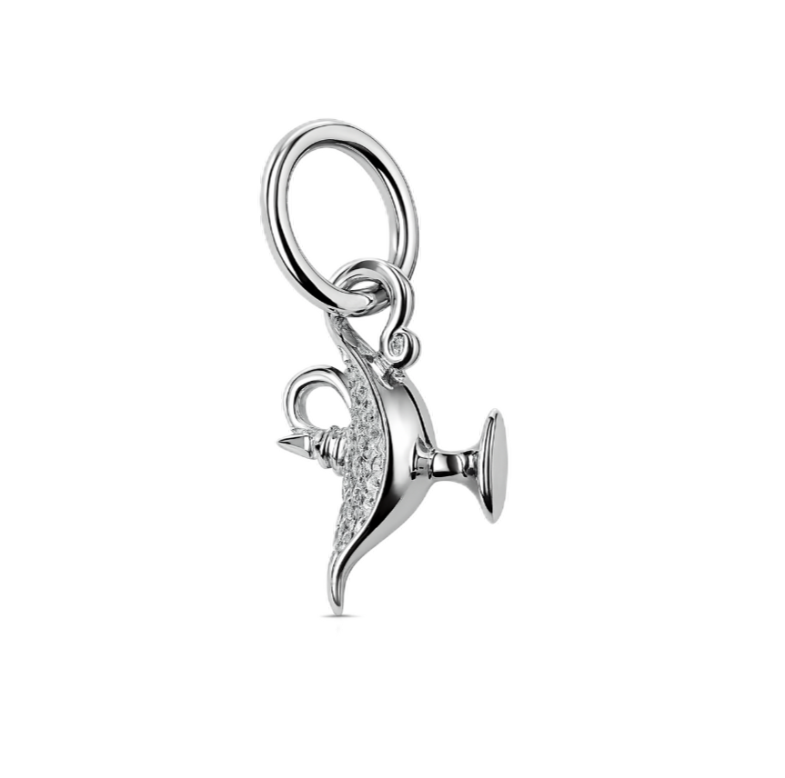 Zilveren Lamp Aladdin klein kettinghanger KHZ-5670-1