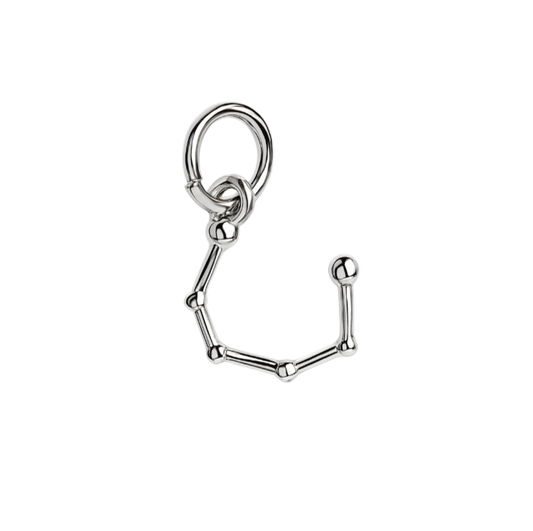 Zilveren Sterrenbeeld Noorderkroon kettinghanger KHZ-5674