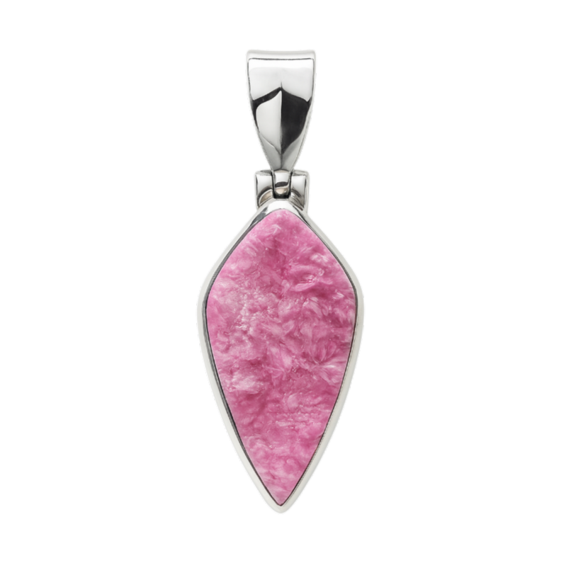 Zilveren Kobalt Calciet ruw punt kettinghanger KHZ-5700_920ef88d-5342-4d5b-b492-fe2a508f9e7e