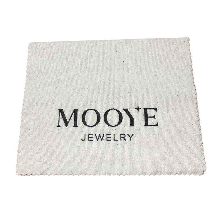 Poetsdoek Mooye Jewelry voor alle zilveren en gouden sieraden Poetsdoek