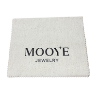 Poetsdoek Mooye Jewelry voor alle zilveren en gouden sieraden Poetsdoek