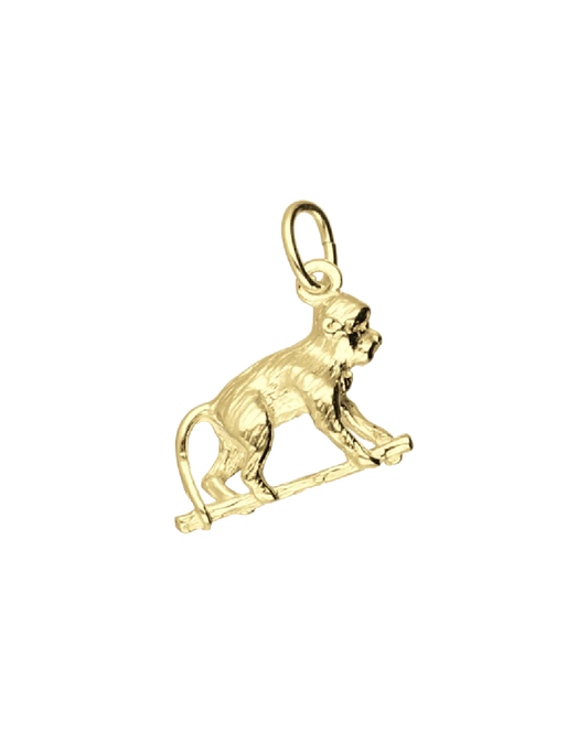 Zilveren Danspaar vragend ketting hanger